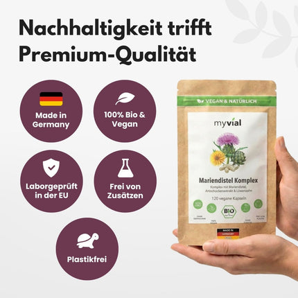 SEO. Bio Mariendistel Leber Komplex Kapseln - Einzeln Linkreich