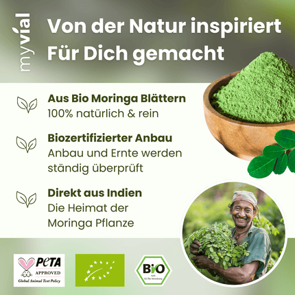 SEO. Bio Moringa Kapseln - Einzeln Linkreich