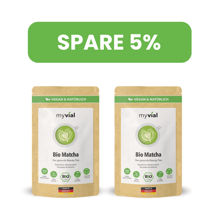 SEO. Bio Premium Matcha Pulver aus Japan - 2er Pack - 5% Rabatt Linkreich