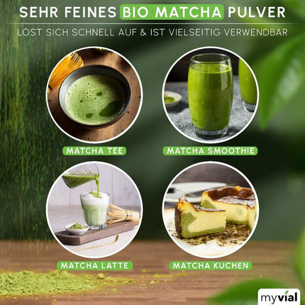 SEO. Bio Premium Matcha Pulver aus Japan - Einzeln Linkreich