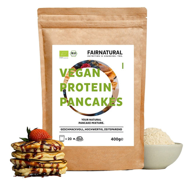 Bio Protein Pancakes Vegan (Nahrungsergänzungsmittel) kaufen bei Linkreich – Jetzt entdecken!