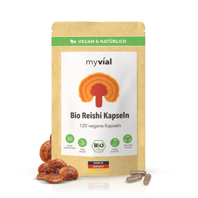 SEO. Bio Reishi Kapseln - Einzeln Linkreich