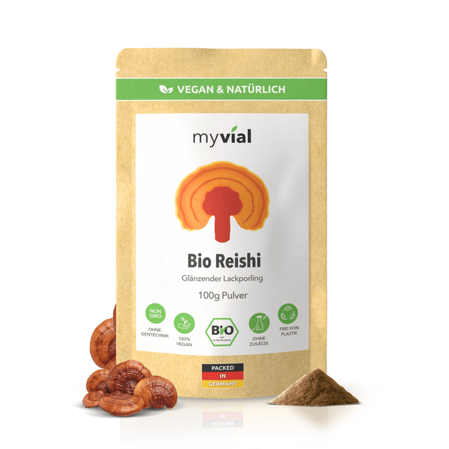 SEO. Bio Reishi Pulver - Einzeln Linkreich