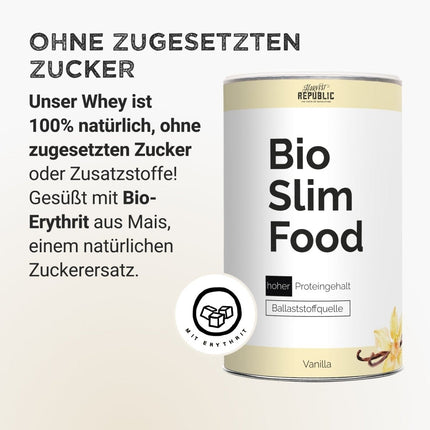 SEO. Bio Slim Food - Vanilla - 420 g Linkreich