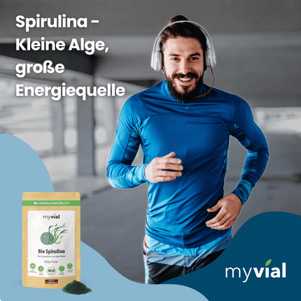 SEO. Bio Spirulina Pulver - Einzeln Linkreich