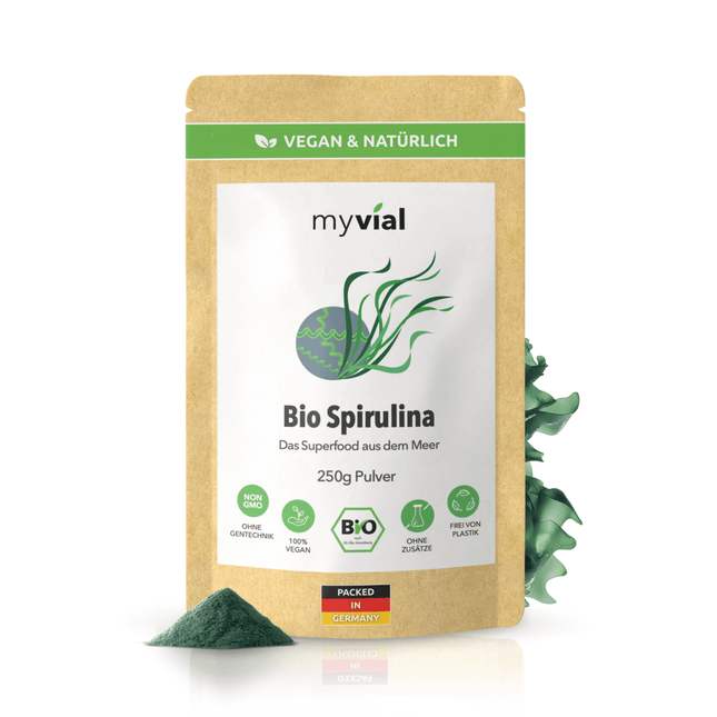SEO. Bio Spirulina Pulver - Einzeln Linkreich
