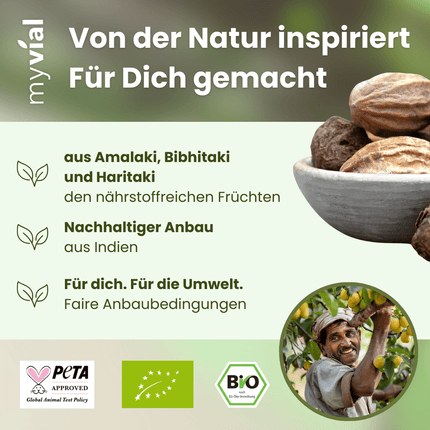 SEO. Bio Triphala Kapseln - Einzeln Linkreich