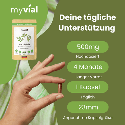 SEO. Bio Triphala Kapseln - Einzeln Linkreich