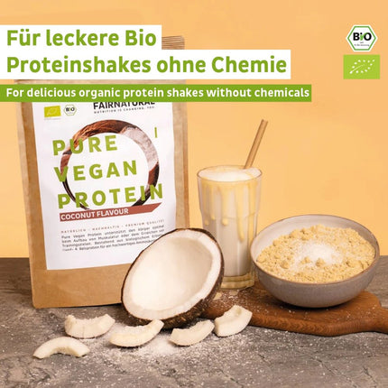 Bio Veganes Proteinpulver Kokos ohne Soja (Nahrungsergänzungsmittel) kaufen bei Linkreich – Jetzt entdecken!