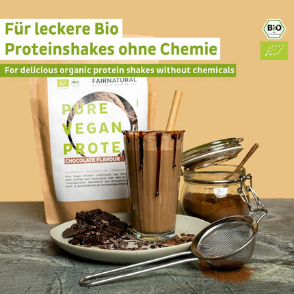 Bio Veganes Proteinpulver Schoko ohne Soja (Nahrungsergänzungsmittel) kaufen bei Linkreich – Jetzt entdecken!