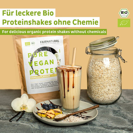 Bio Veganes Proteinpulver Vanille ohne Soja (Nahrungsergänzungsmittel) kaufen bei Linkreich – Jetzt entdecken!