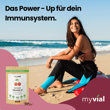 SEO. Bio Vitamin C Kapseln aus Acerola - Einzeln Linkreich