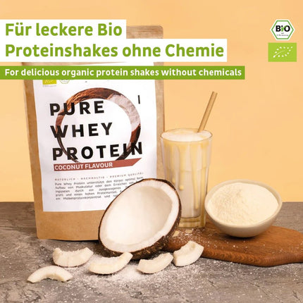 Bio Whey Protein Pulver Kokos (Nahrungsergänzungsmittel) kaufen bei Linkreich – Jetzt entdecken!