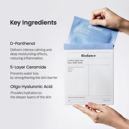 Biodance Hydro Cera-nol Real Deep Mask, 1 Stück