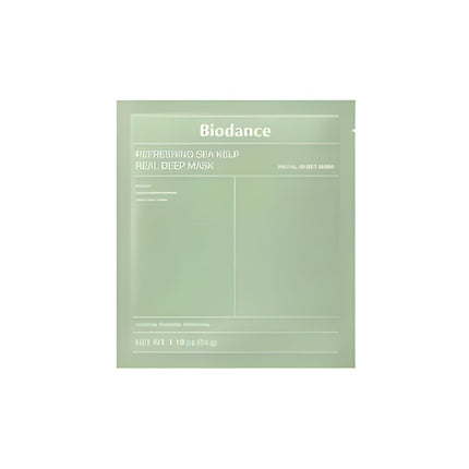SEO. Biodance Refreshing Sea Kelp Real Deep Gesichtsmaske 34g - Linkreich