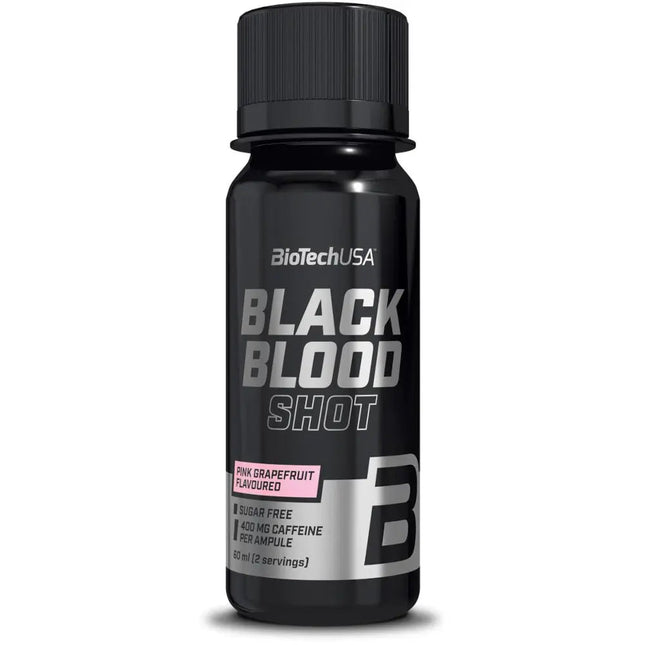 BioTech Black Blood Shot – Hochkonzentrierter Pre - Workout Booster 60 ml (Pre - Workout Booster) kaufen bei Linkreich – Jetzt entdecken!