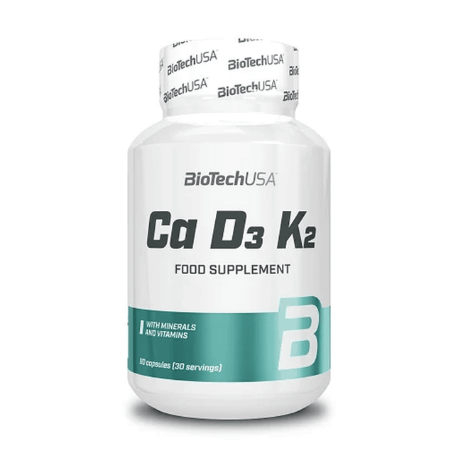 SEO. BioTech Ca - D3 - K2 90 Kapseln - Linkreich