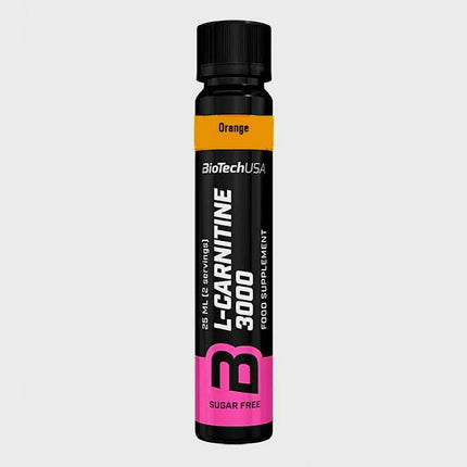 BioTech L - Carnitine Liquid 3000 – Shot 25 ml (Einzeln) (Aminosäuren) kaufen bei Linkreich – Jetzt entdecken!