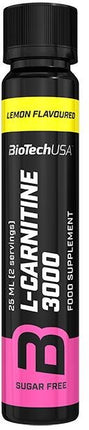 BioTech L - Carnitine Liquid 3000 – Shot 25 ml (Einzeln) (Aminosäuren) kaufen bei Linkreich – Jetzt entdecken!