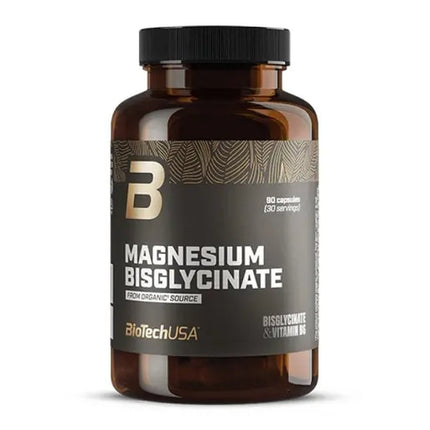 SEO. BioTech Magnesium Bisglycinate from organic source 90 Kapseln - Linkreich