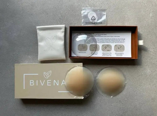 Selbstklebende Nippelpads – Dünne, hautfreundliche Bivena® Nipple Covers für Damen