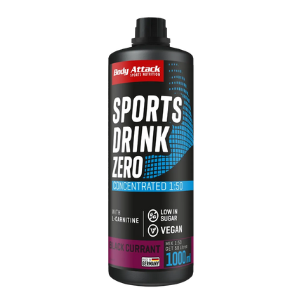 Body Attack Sports Drink Zero 1000 ml