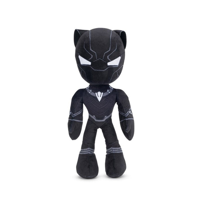 SEO. Black Panther Kuscheltier Marvel Avengers - 25 cm Plüschtier Stofftier - Linkreich