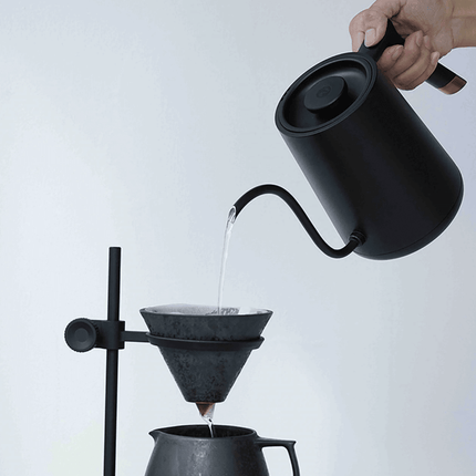 Timemore Mini Fish Smart Elektro-Wasserkocher – 600 ml – Schwarz