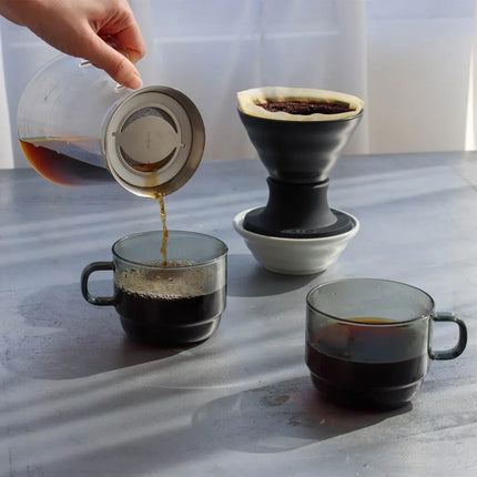 Hario Ceramic Immersion Switch V60-02 – Precision Immersion & Pour-Over Brewer