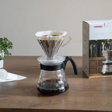 Hario V60-02 Pour Over Kit – Complete Brewing Set for Specialty Coffee
