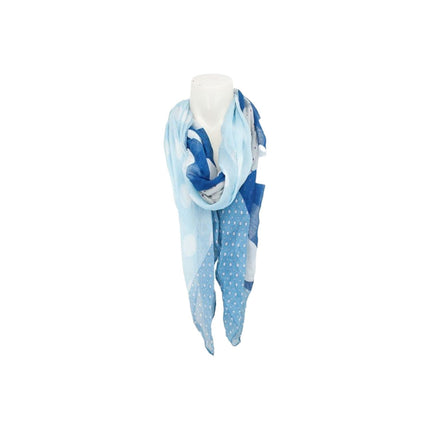 Sommer Damen Schal » Bunt » leichter Sommerschal 180 x 80 cm » buntes Halstuch » Damenschal weich & dünn