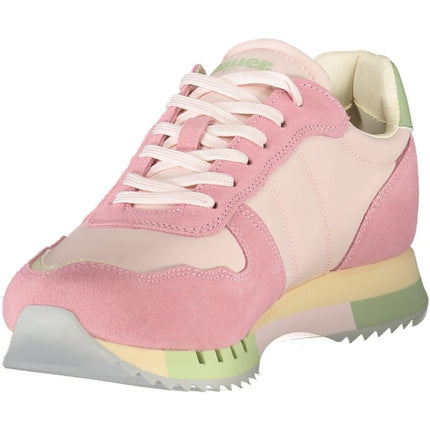 SEO. Blauer Damen Sportschuhe Rosa - Rosa Linkreich