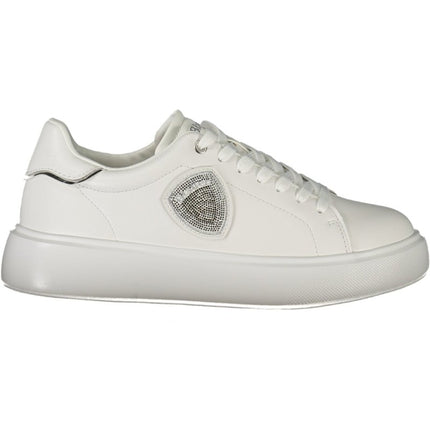 SEO. BLAUER Damen Sportschuhe Schwarz – Stylische Sneaker mit Strass-Details für Frühjahr/Sommer - Schwarz Linkreich