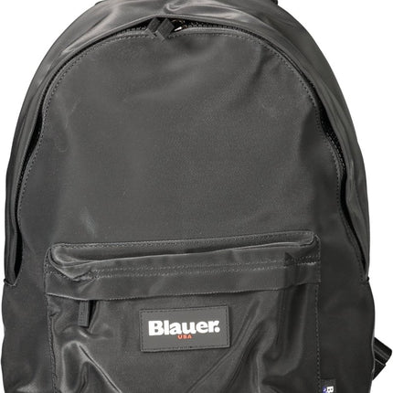 SEO. BLAUER Herren Rucksack Schwarz – Praktischer Alltagsbegleiter mit Laptopfach - Schwarz Linkreich