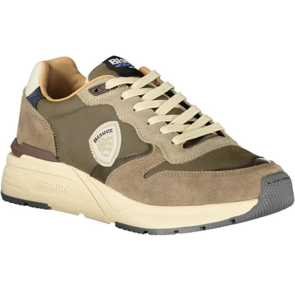 SEO. BLAUER Herren-Sportschuhe Grau – Sneaker mit herausnehmbarem Fußbett für Herbst/Winter - Blau Linkreich