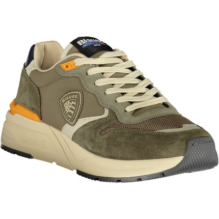 SEO. Blauer Sportschuhe Herren Grün - Schwarz Linkreich