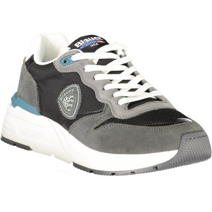 SEO. Blauer Sportschuhe Herren Grün - Schwarz Linkreich
