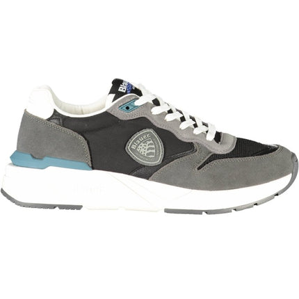 SEO. Blauer Sportschuhe Herren Grün - Schwarz Linkreich