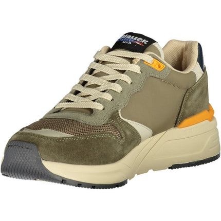 SEO. Blauer Sportschuhe Herren Grün - Schwarz Linkreich
