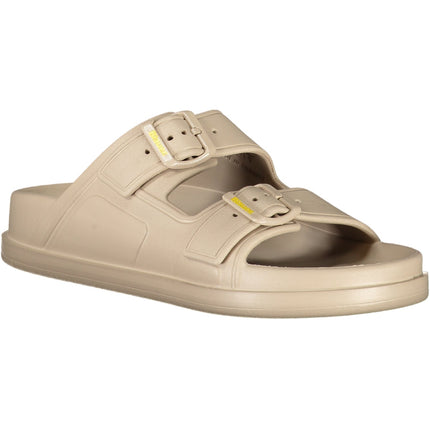BLAUER Damen Slipper Blau – Bequeme Hausschuhe mit verstellbaren Schnallen