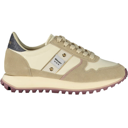 BLAUER Beige Damen Sportschuhe – Bequeme Sneaker für Herbst/Winter | soulluna.de