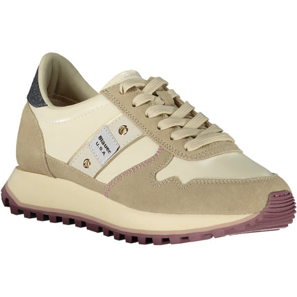 BLAUER Beige Damen Sportschuhe – Bequeme Sneaker für Herbst/Winter | soulluna.de