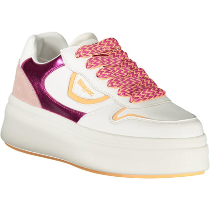 BLAUER SPORTSCHUHE DAMEN WEIß
