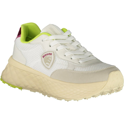 BLAUER SPORTSCHUHE DAMEN WEIß