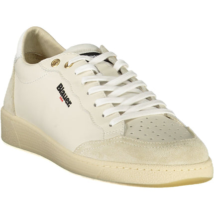 BLAUER SPORTSCHUHE HERREN WEIß
