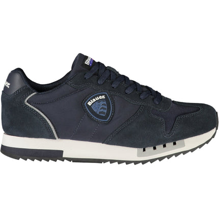 BLAUER Herren Sportschuhe – Schwarze Sneaker mit herausnehmbarem Fußbett für Herbst/Winter