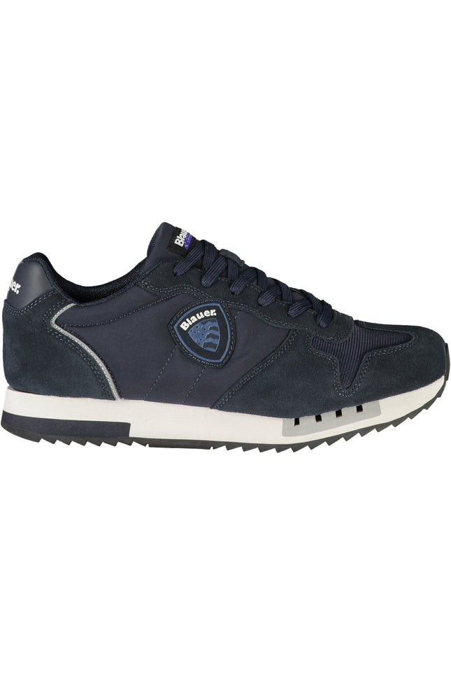 BLAUER Herren Sportschuhe – Schwarze Sneaker mit herausnehmbarem Fußbett für Herbst/Winter