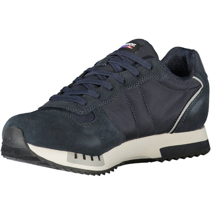 BLAUER Herren Sportschuhe – Schwarze Sneaker mit herausnehmbarem Fußbett für Herbst/Winter