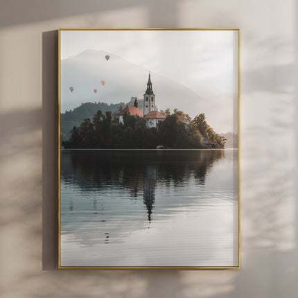 Lake Bled Sunrise | Slovenia Landscape Photography Print