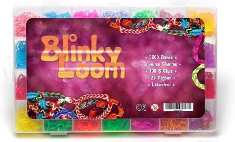 Loom Gummibänder Starterset – Kreativ-Set für Kinder - Linkreich